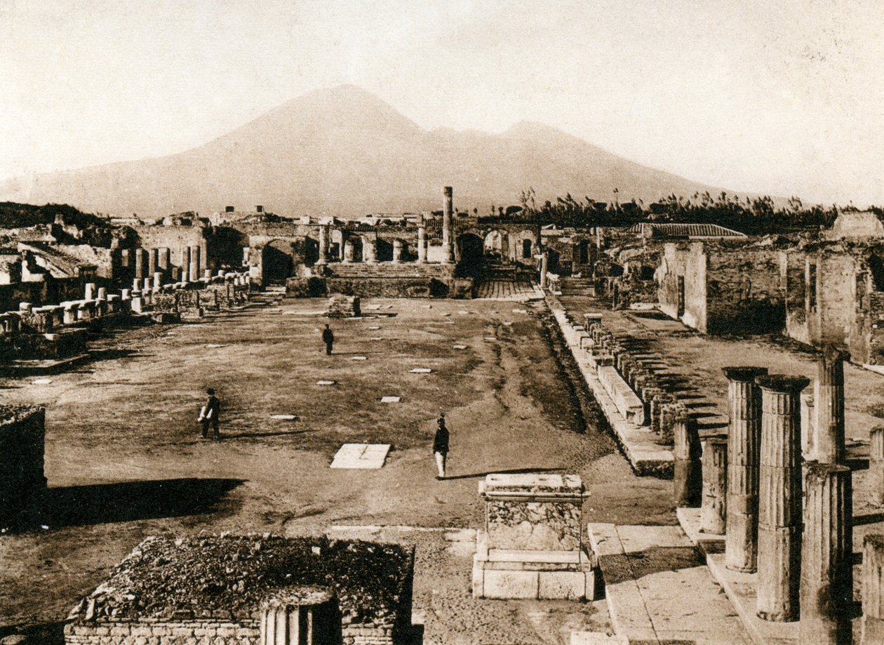 Foro civile, Pompeii, Olaszország, 1900-as évek alkotó: Unbekannt
