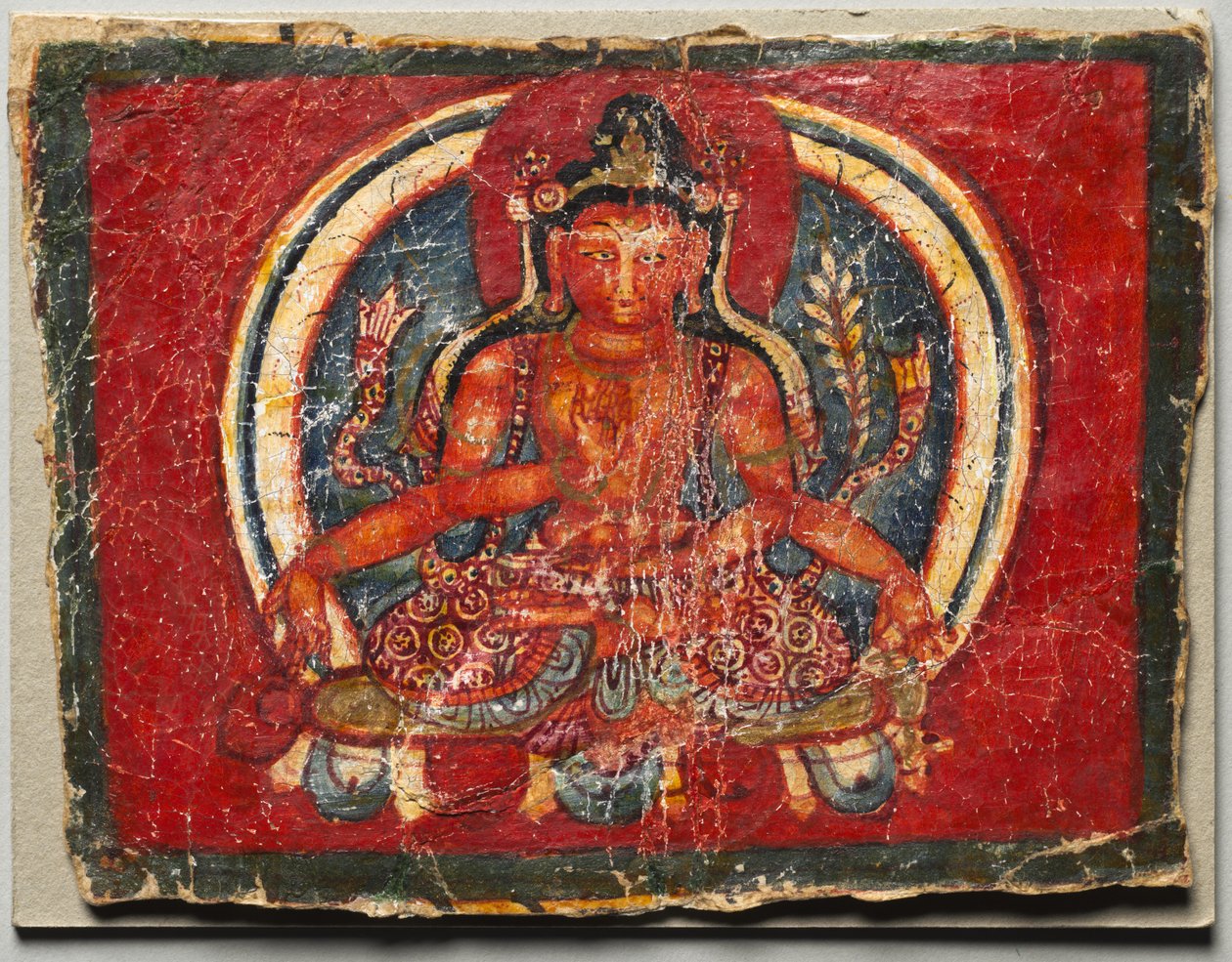 Négykarú Maitreya, kb. 1200. alkotó: Unbekannt