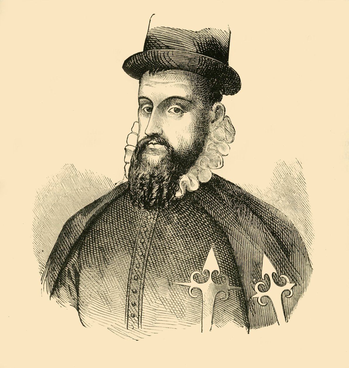 Francisco Pizarro, 1510-1520, 1890. alkotó: Unbekannt