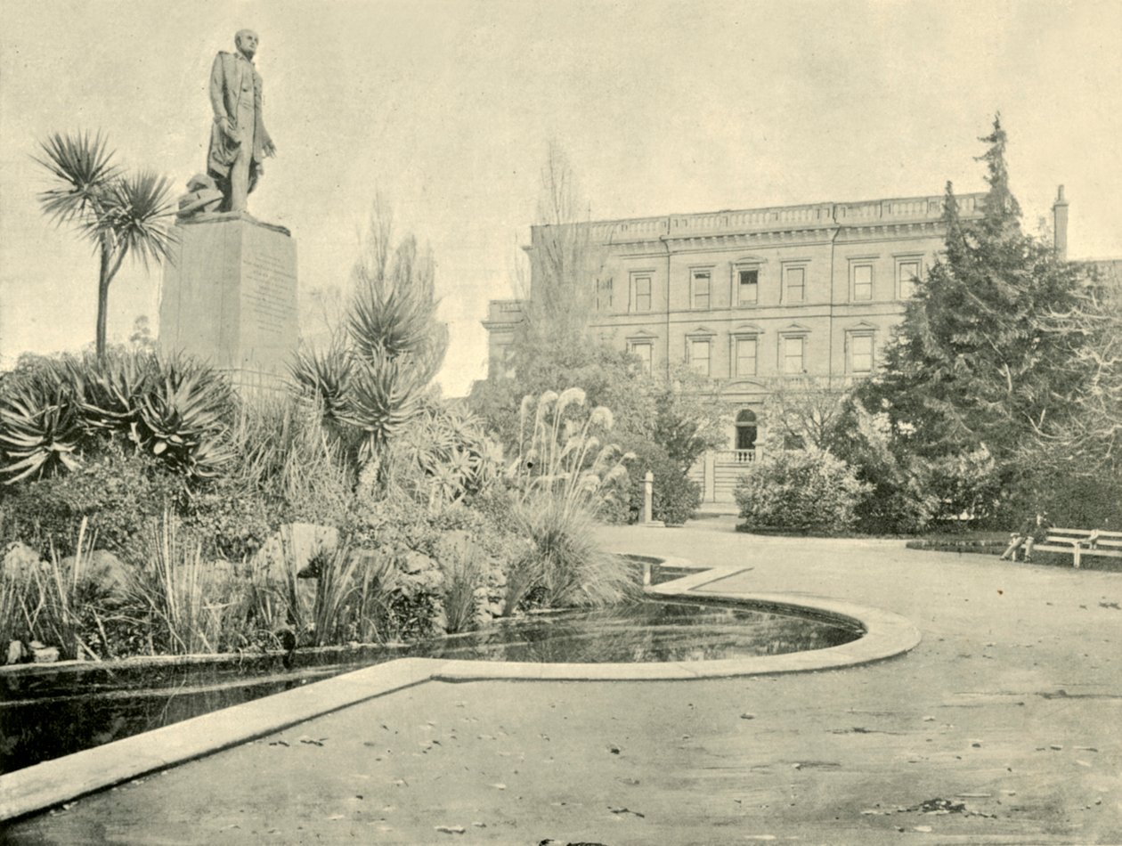 Franklin tér, Hobart, 1901. alkotó: Unbekannt