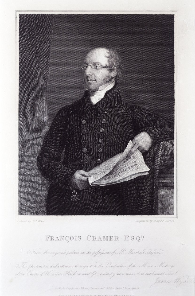 Francois Cramer Esq. alkotó: Unbekannt