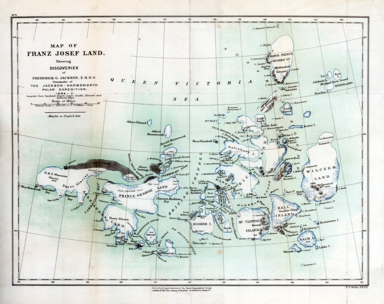 Franz Josef Land, 1899 alkotó: Unbekannt