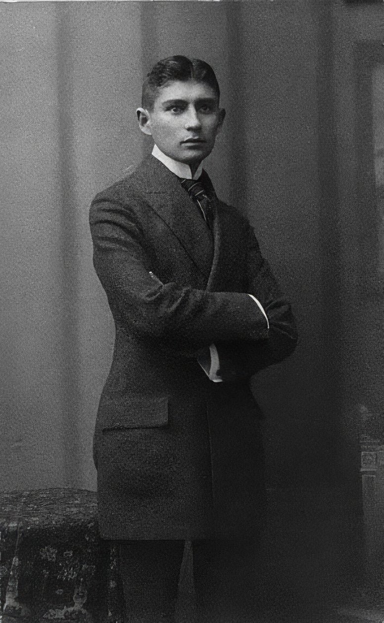 Franz Kafka. 1906 körül alkotó: Unbekannt