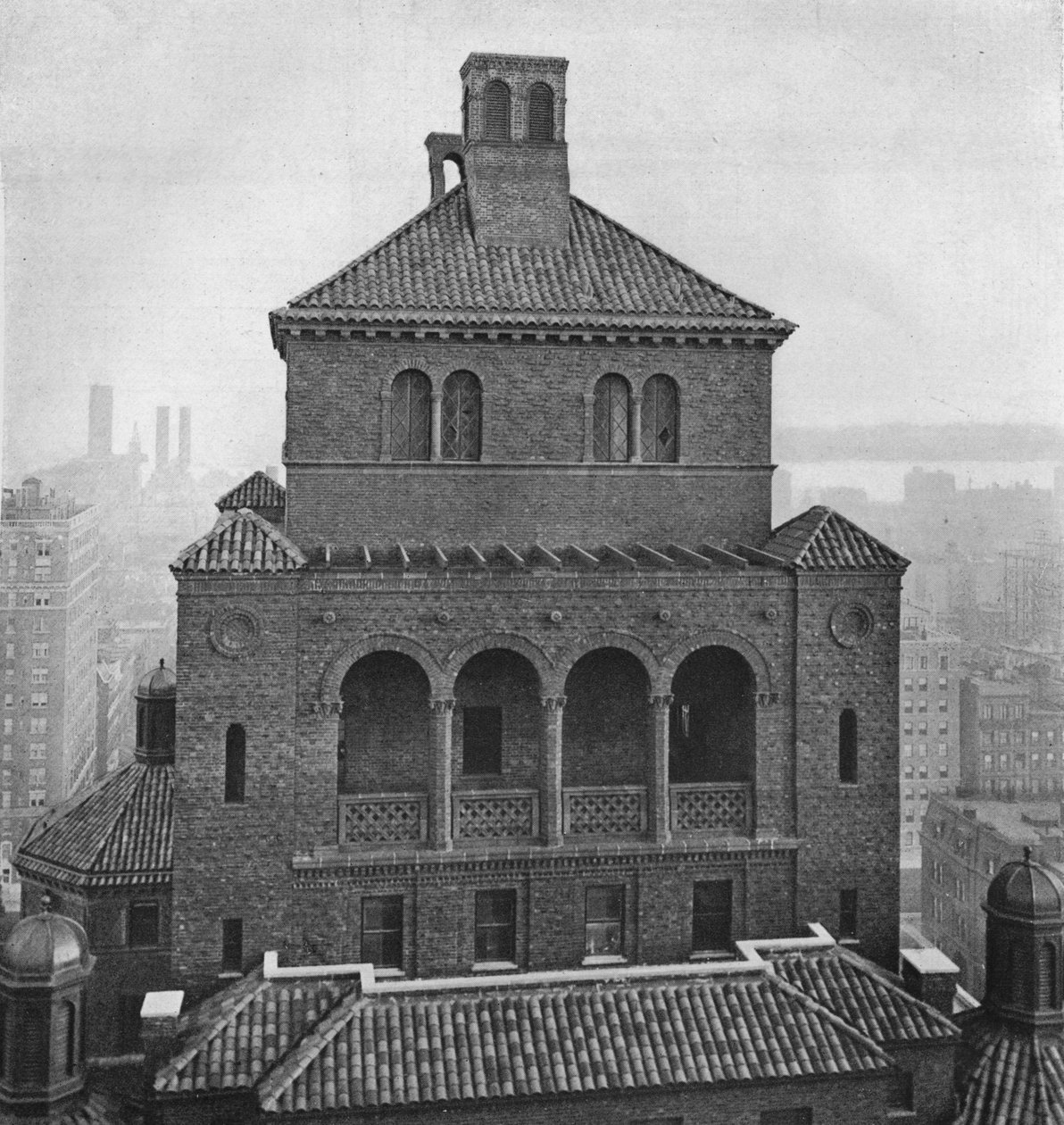 Fraternity Clubs Building, New York City, 1924 alkotó: Unbekannt