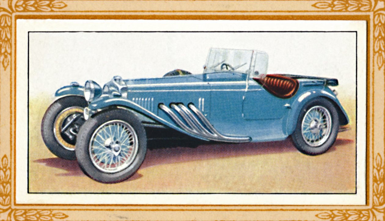 Frazer Nash Shelsey kétüléses, c1936 alkotó: Unbekannt