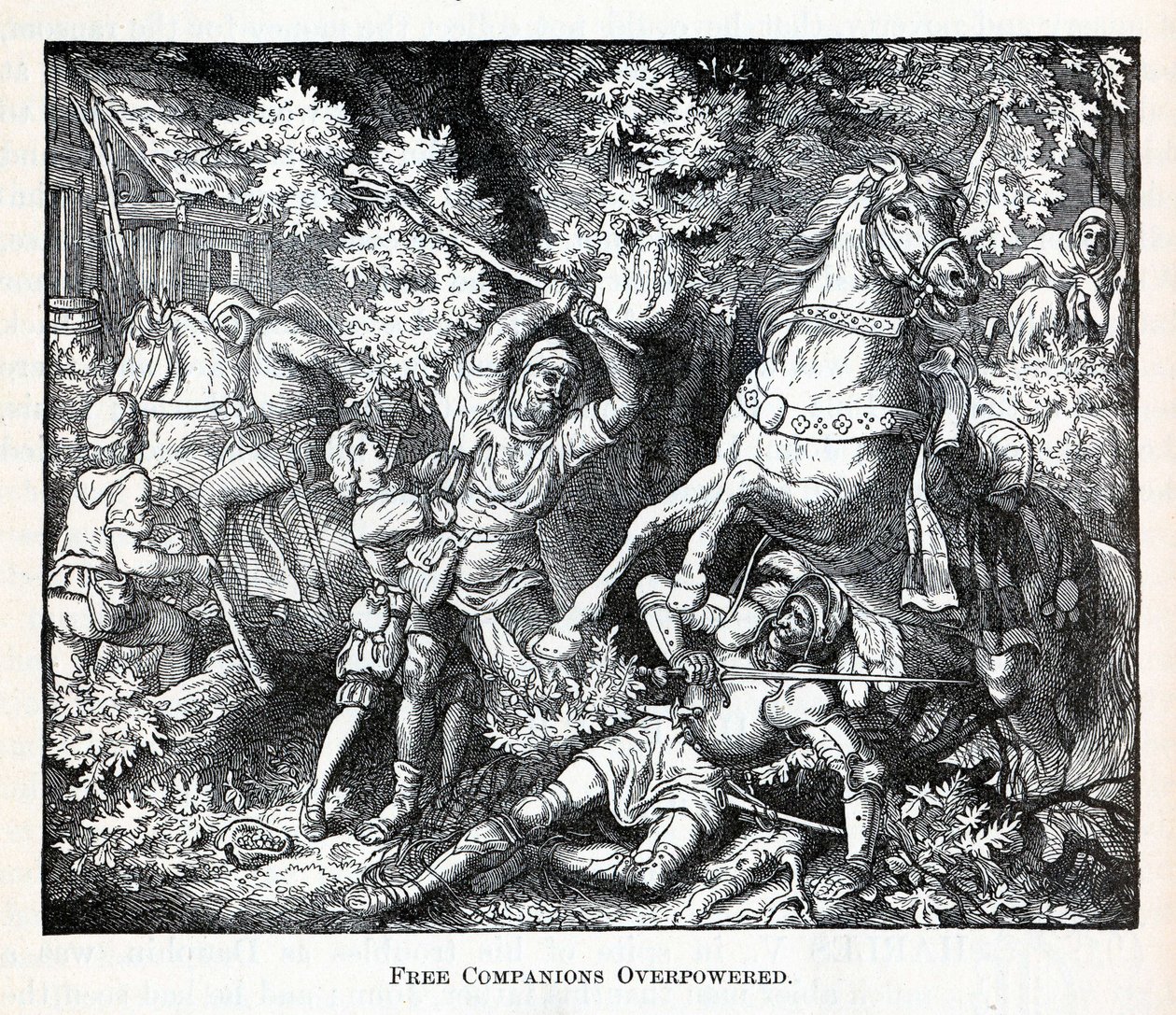 Free Companions Overpowered, 1882 alkotó: Unbekannt