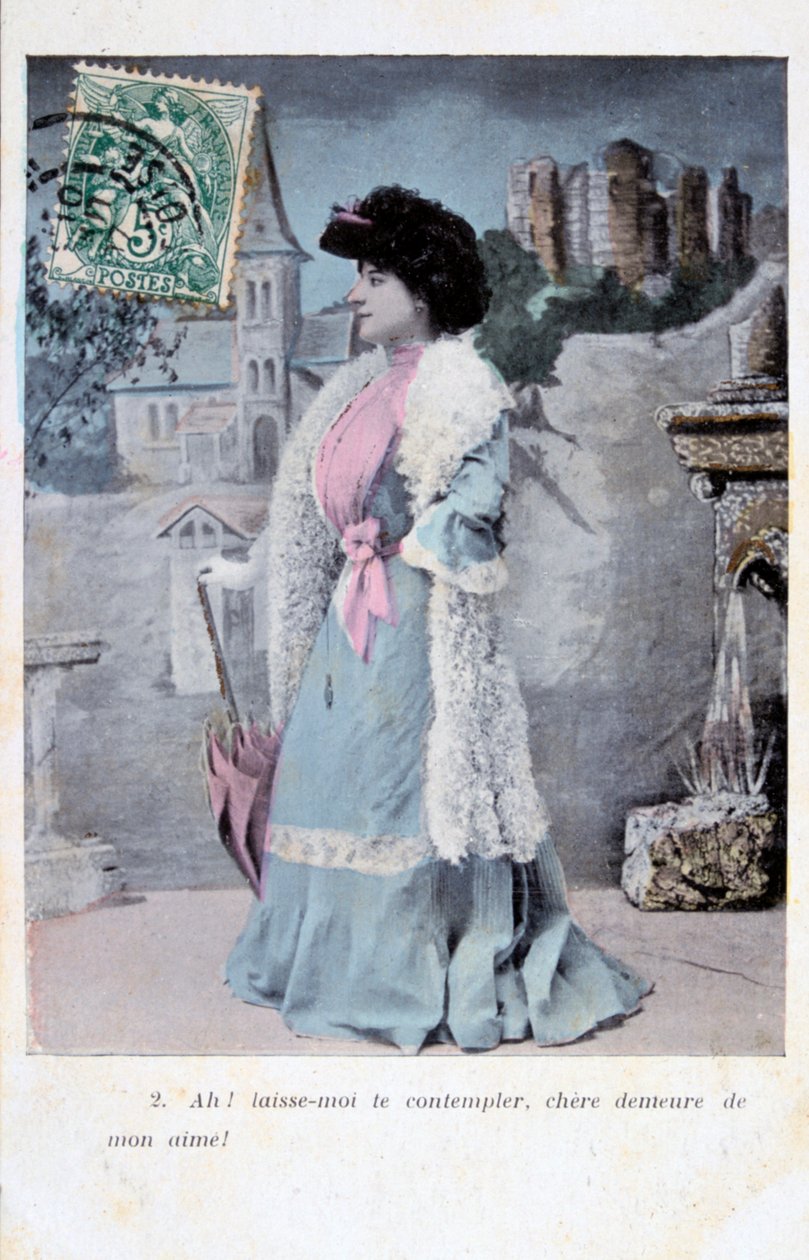 Francia képeslap, 1900 alkotó: Unbekannt