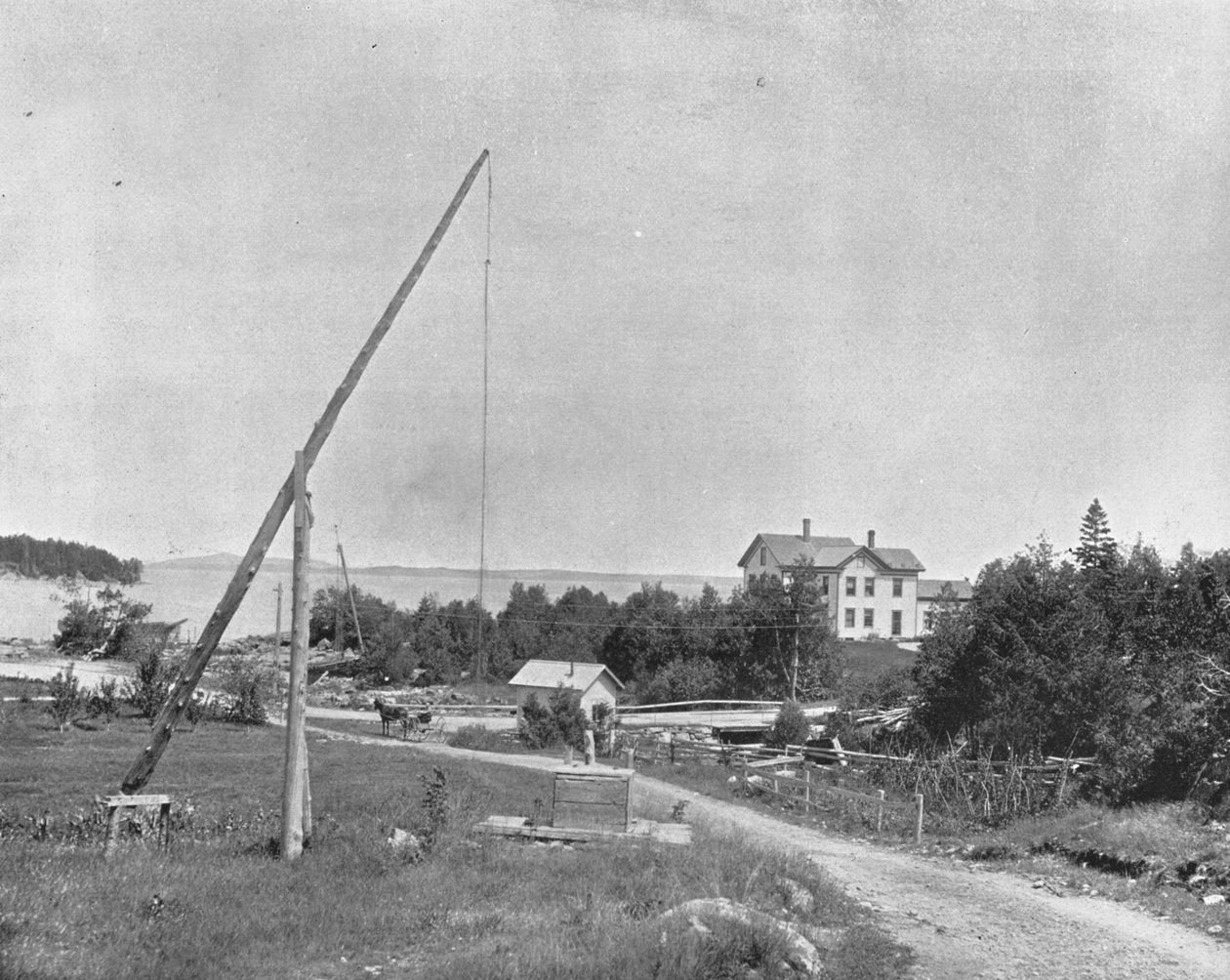 Frenchman Bay, Bar Harbor, Maine, USA, 1900. alkotó: Unbekannt