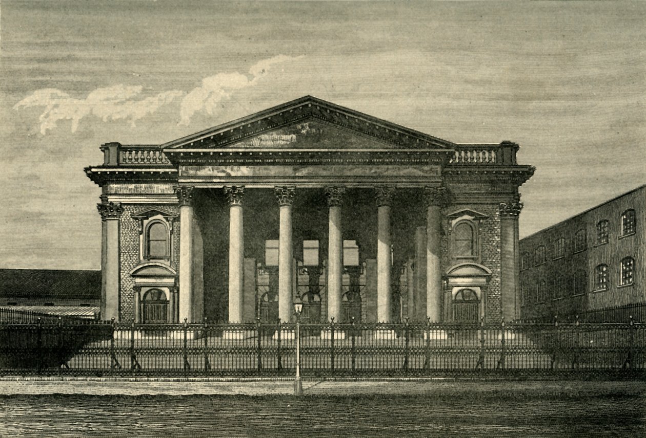 A Fővárosi Tabernákulum eleje, 1878. alkotó: Unbekannt