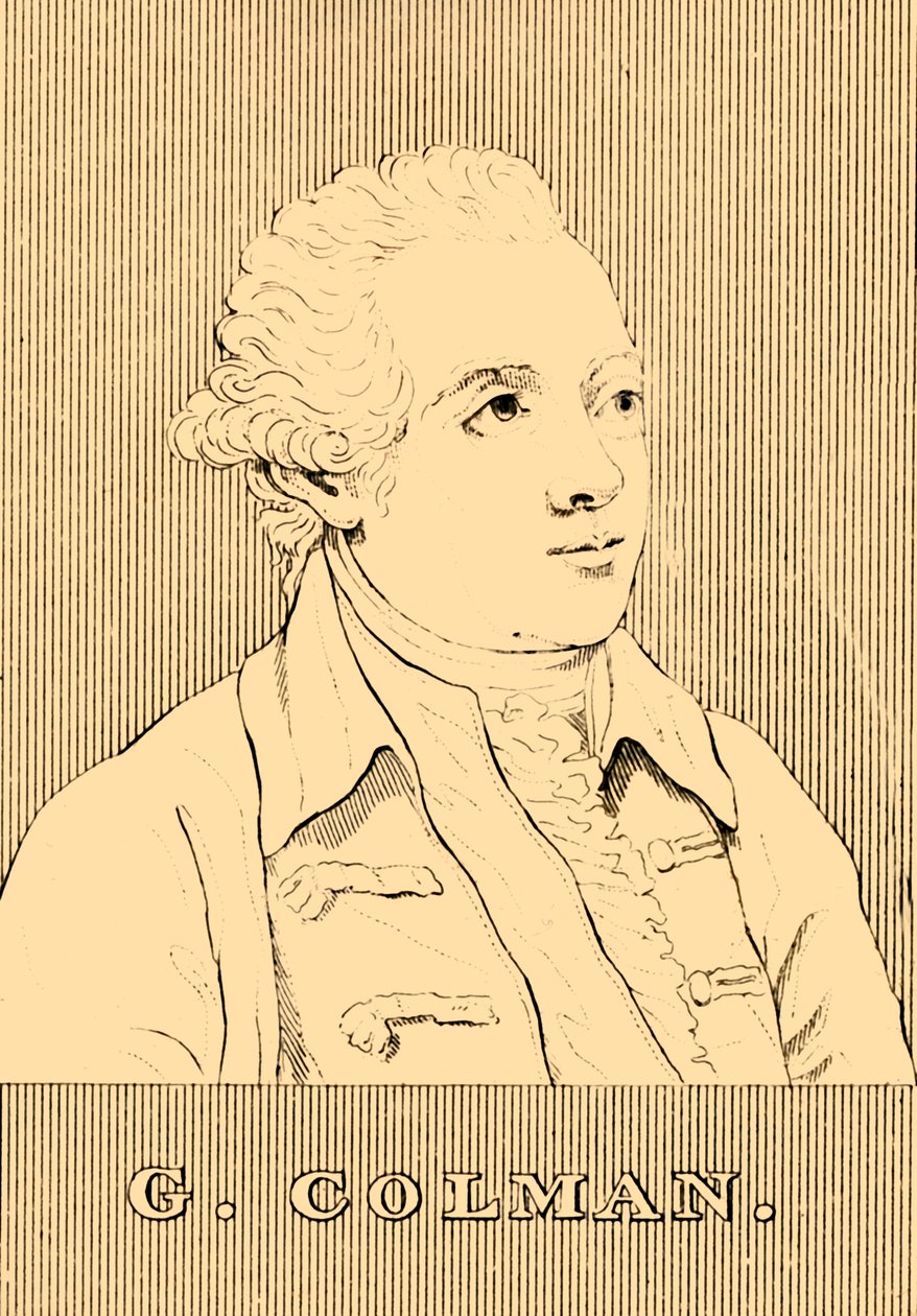 G. Colman, 1732-1794, 1830. alkotó: Unbekannt