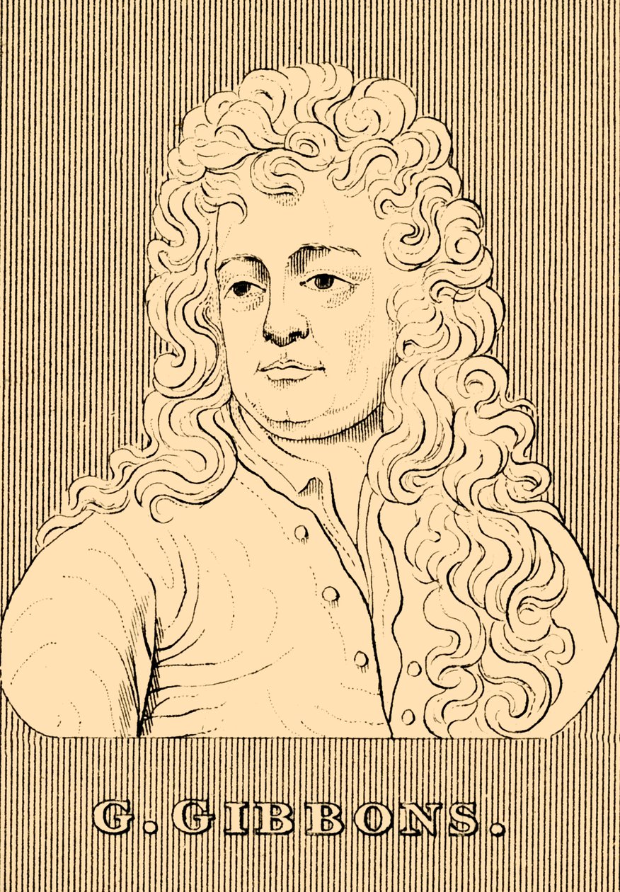 G. Gibbons, 1648-1721, 1830. alkotó: Unbekannt