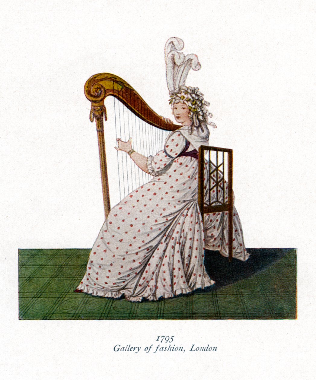Divatgaléria, London, 1795 alkotó: Unbekannt