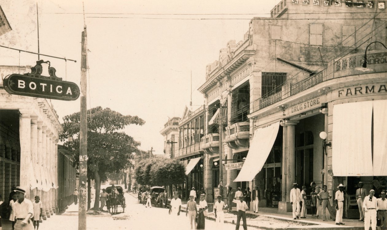 Garcia Street, Guantanamo, Kuba, c1900 alkotó: Unbekannt