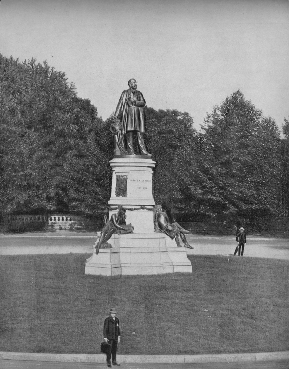 Garfield-szobor, Washington, D.C., 1897. alkotó: Unbekannt