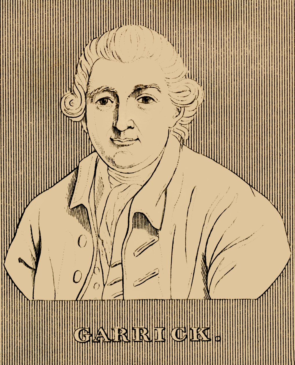 Garrick, 1717-1779, 1830. alkotó: Unbekannt