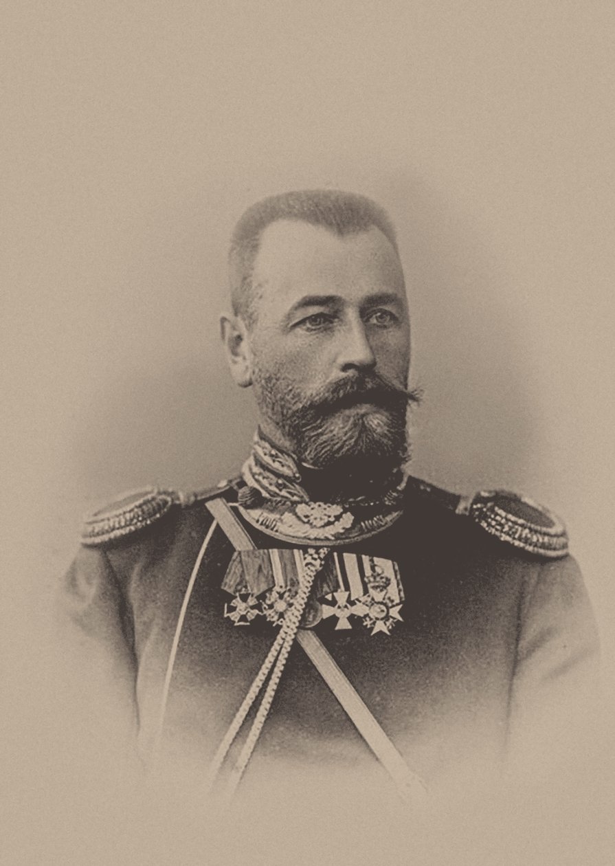 Alekszandr Nyikolajevics Poretsky tábornok 1855-1917. alkotó: Unbekannt