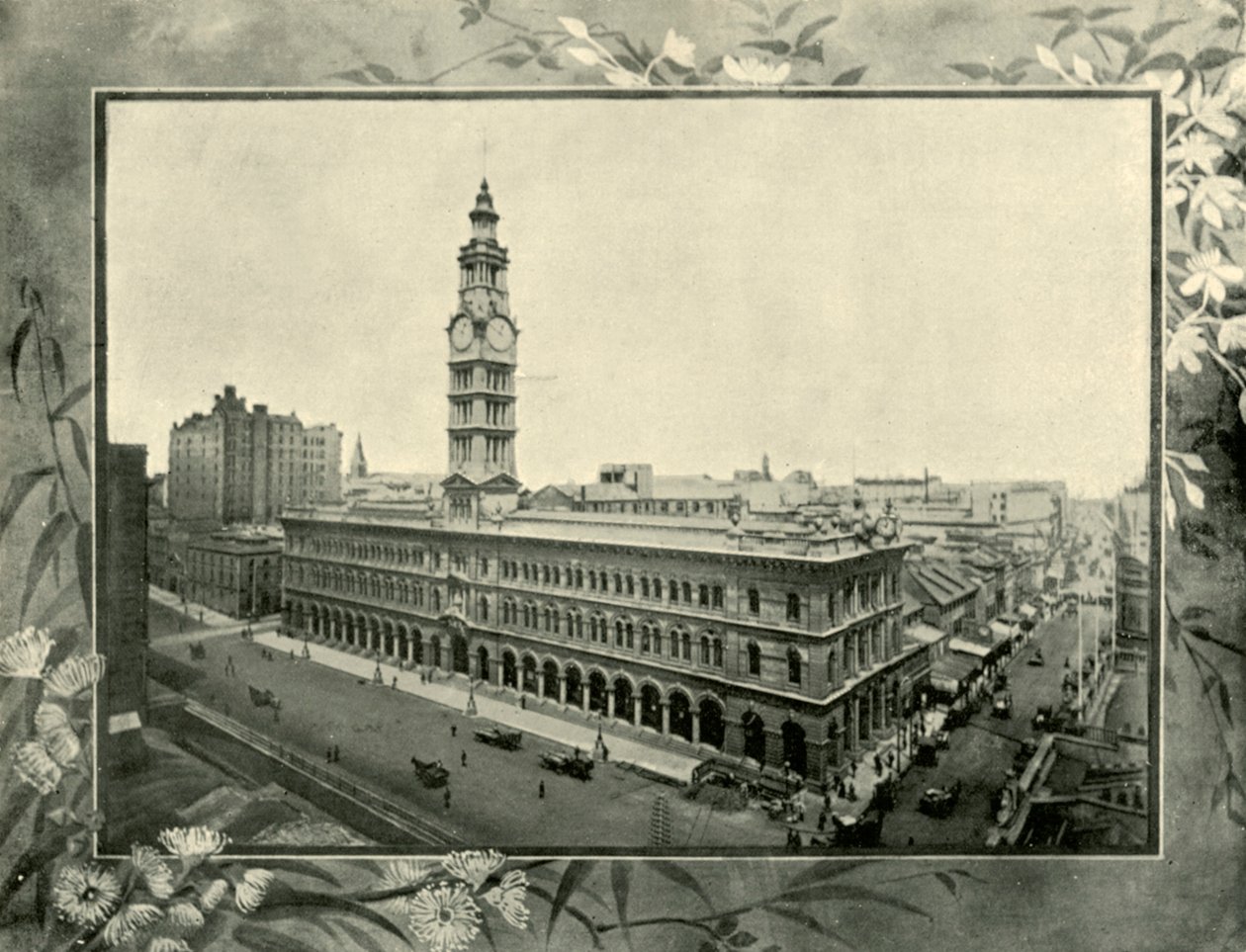 General Post Office, Sydney, 1901. alkotó: Unbekannt