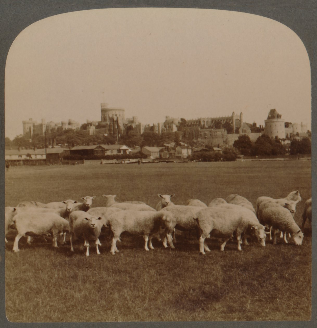 General View Windsor Castle, Anglia, 1896. alkotó: Unbekannt