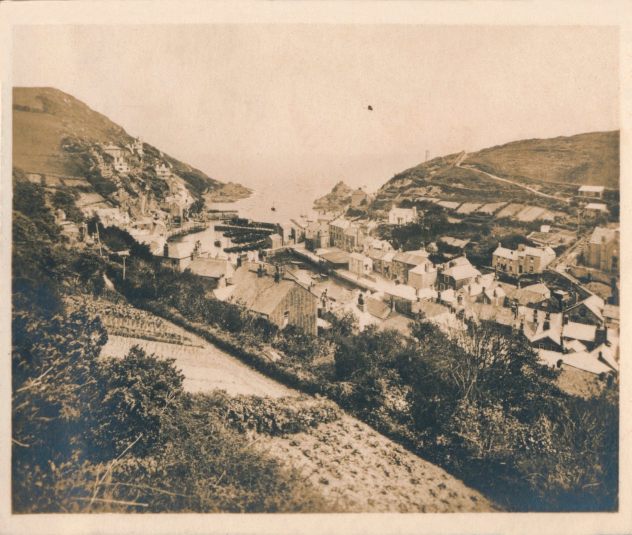 Polperro általános képe, 1927 alkotó: Unbekannt