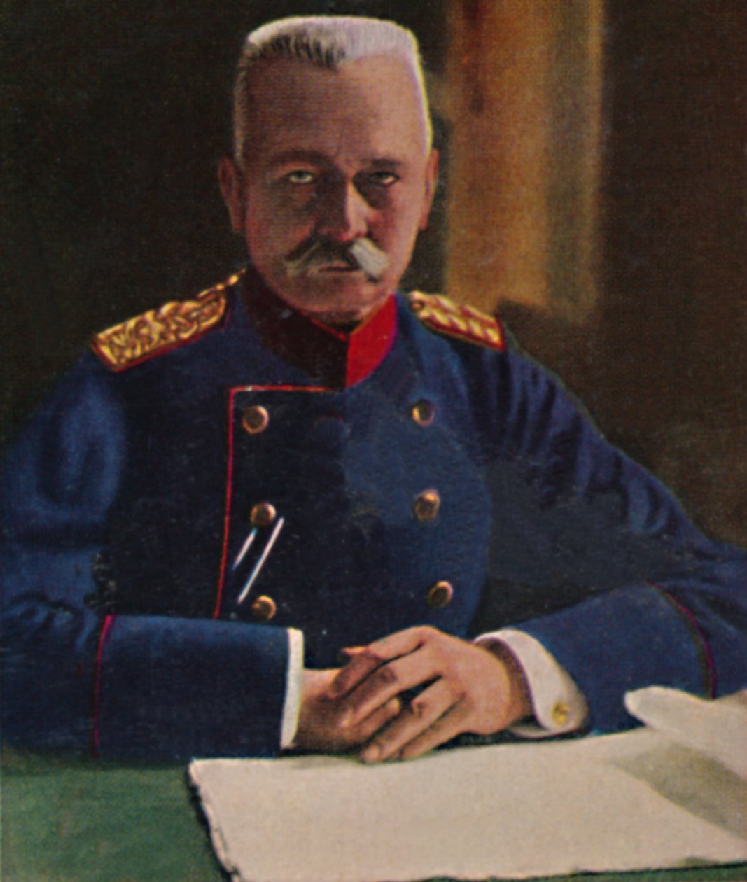 Von Falkenhayn tábornok 1861-1922, 1934. alkotó: Unbekannt