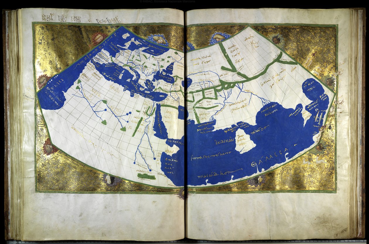 Ptolemaiosz Geographiája, 1454 körül alkotó: Unbekannt
