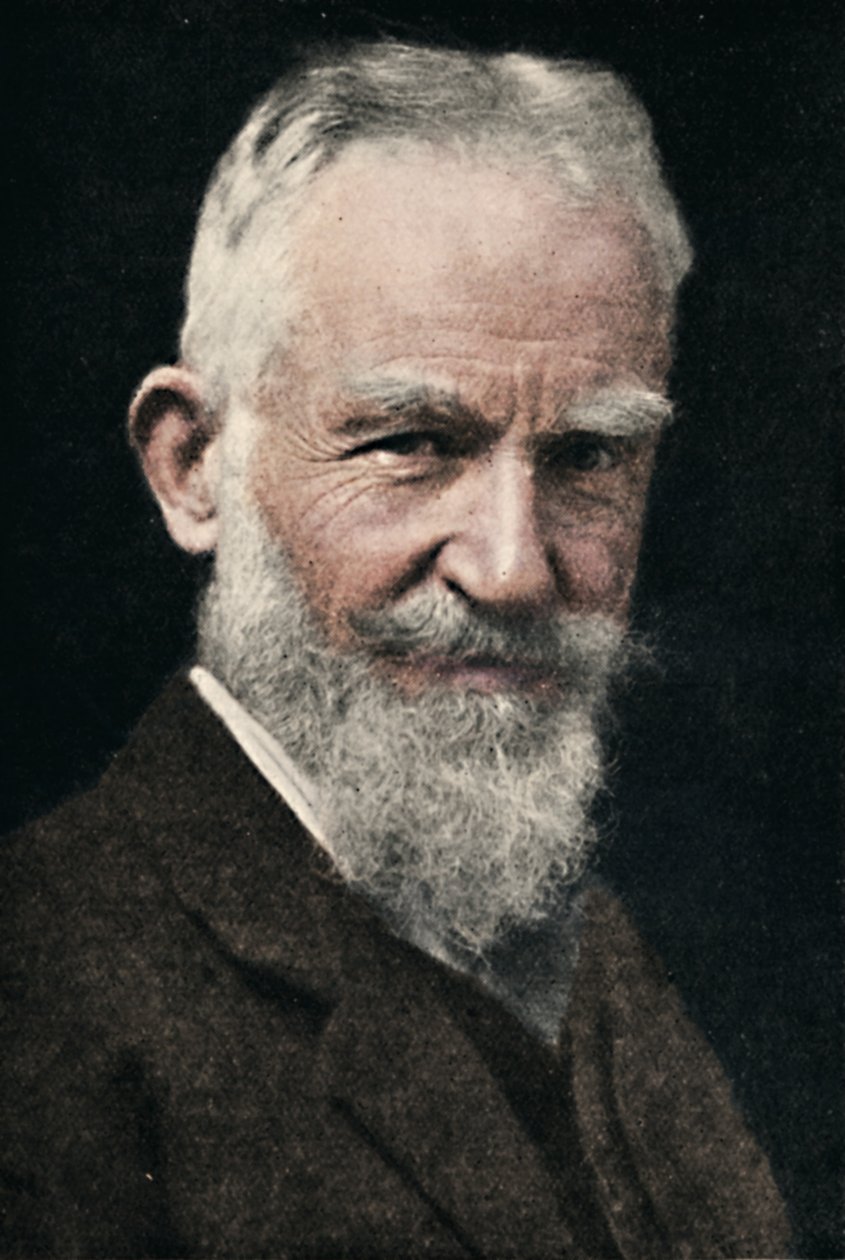 George Bernard Shaw, 1925 alkotó: Unbekannt
