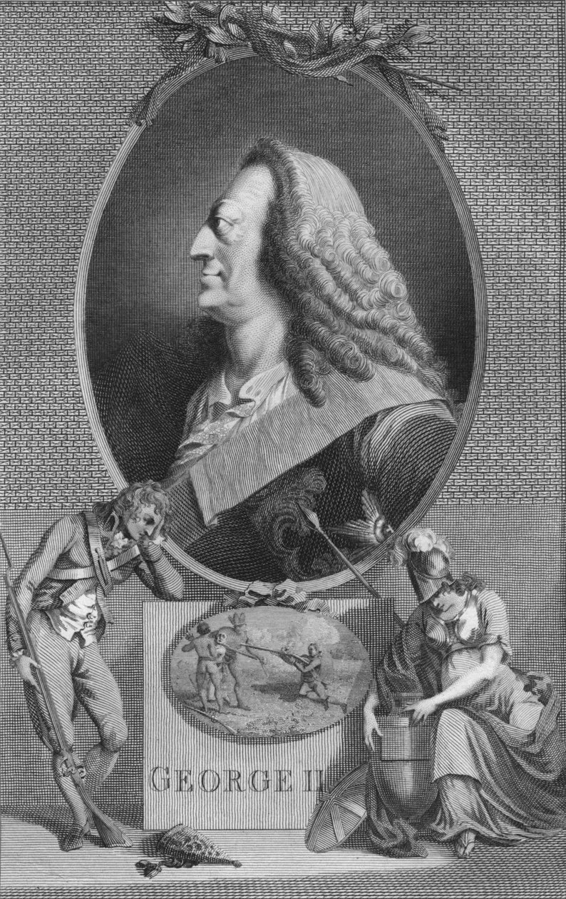 II. György, 1790 alkotó: Unbekannt