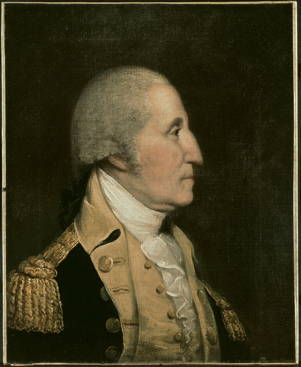 George Washington, c. 1790-es évek. alkotó: Unbekannt