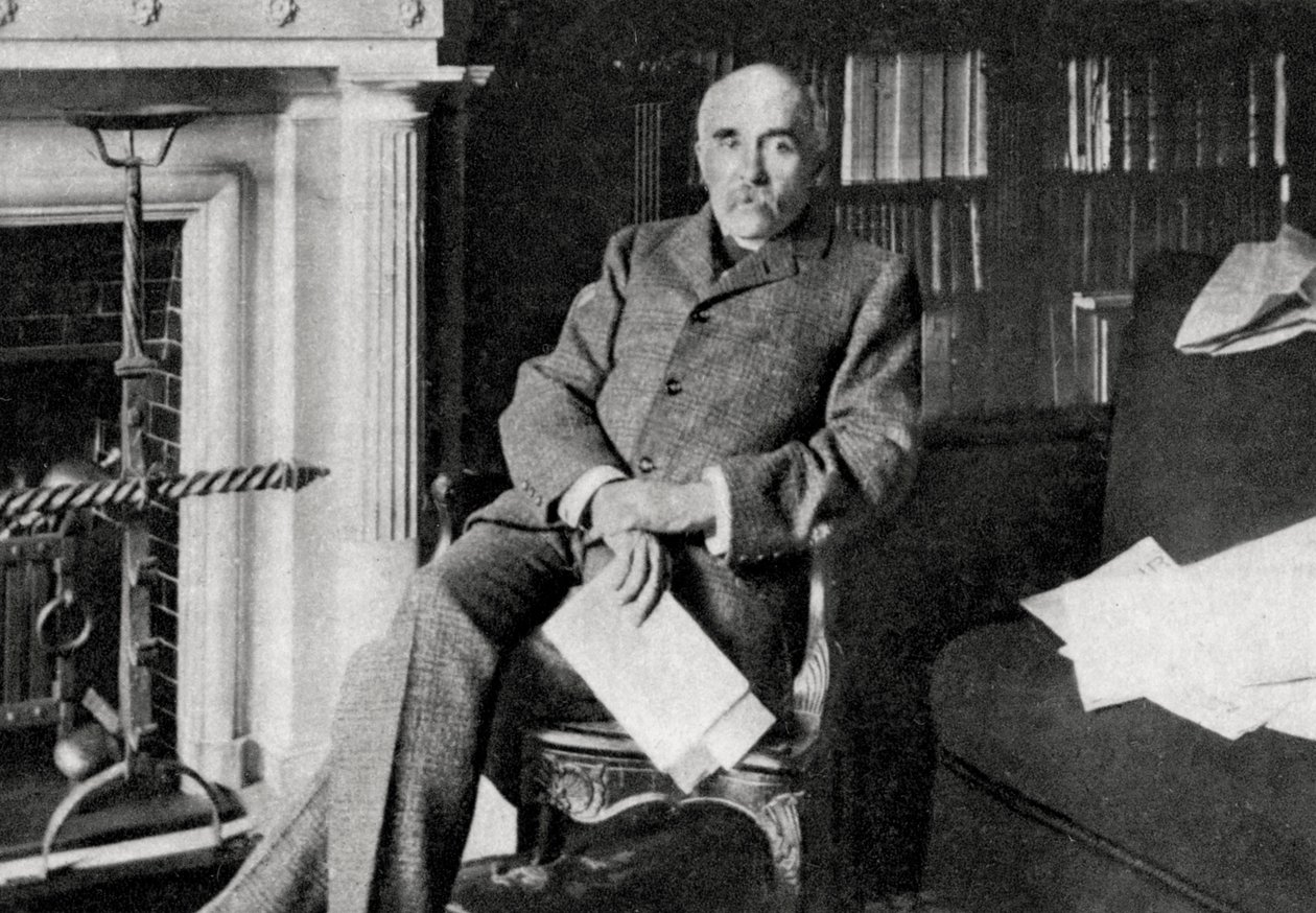 Georges Clemenceau francia államférfi, 1886 alkotó: Unbekannt
