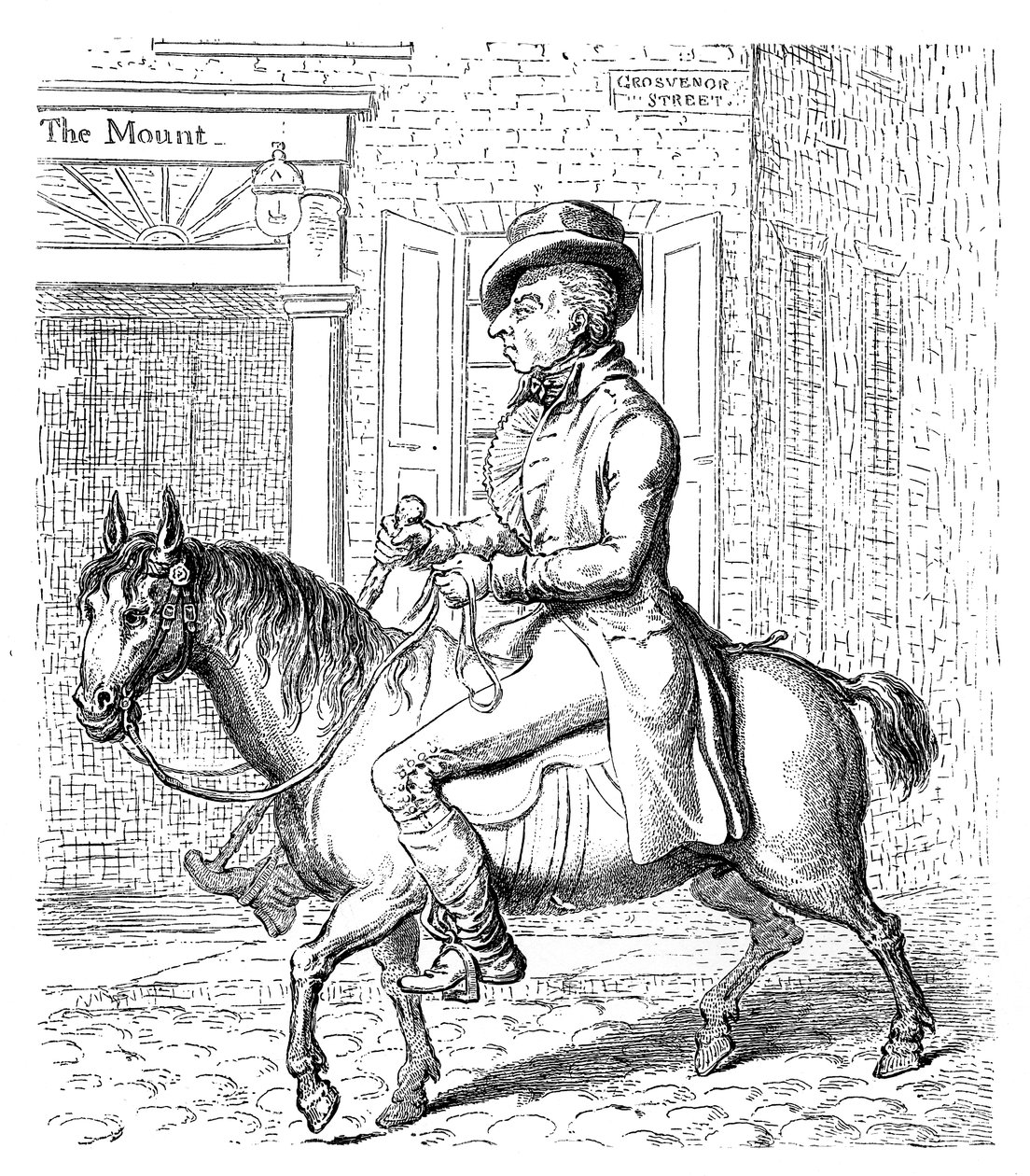 Georgey a kakasló, 1796 alkotó: Unbekannt