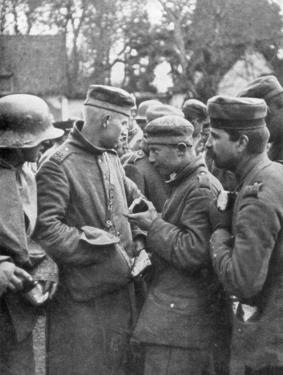 Német foglyok 1918. április 18-án, Franciaország alkotó: Unbekannt