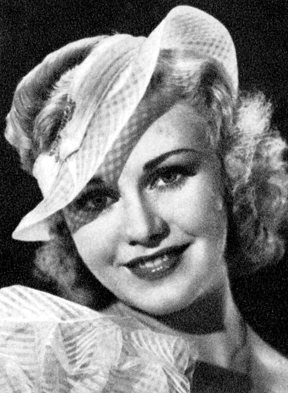 Ginger Rogers amerikai színésznő, 1934-1935 alkotó: Unbekannt