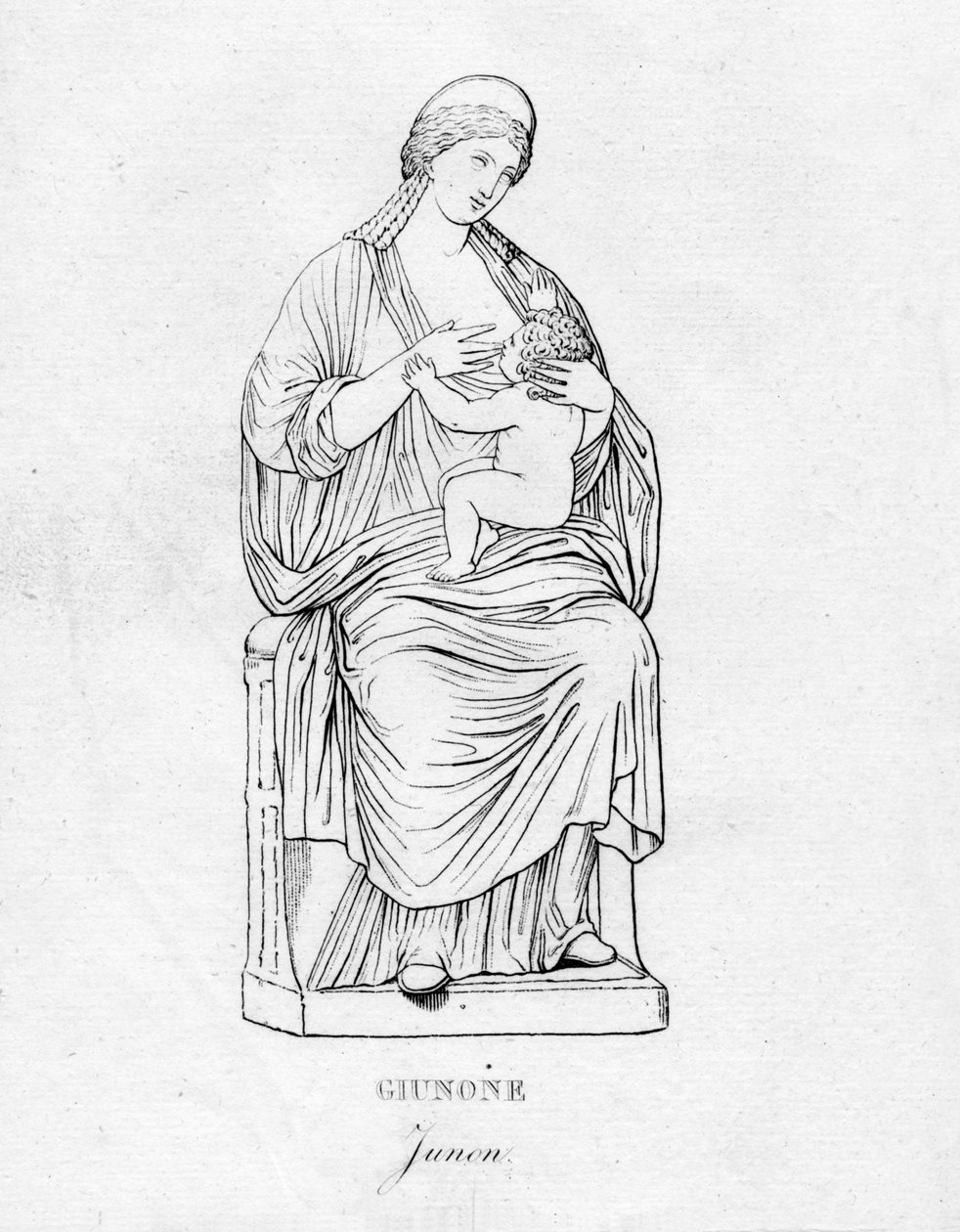 Juno Junon, 1850 alkotó: Unbekannt