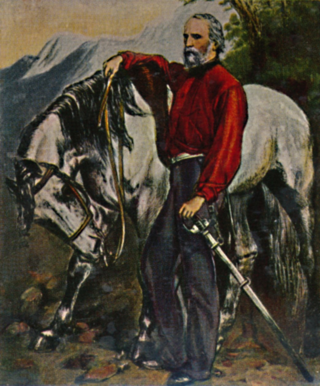 Giuseppe Garibaldi 1807-1882, 1934. alkotó: Unbekannt