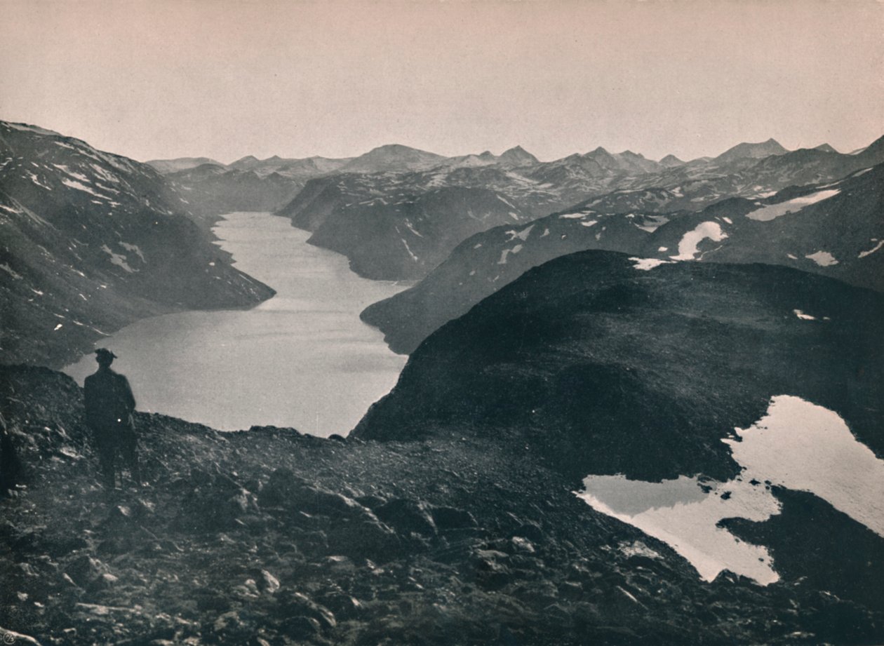 Gjende, Jotunheimen, 1914. alkotó: Unbekannt