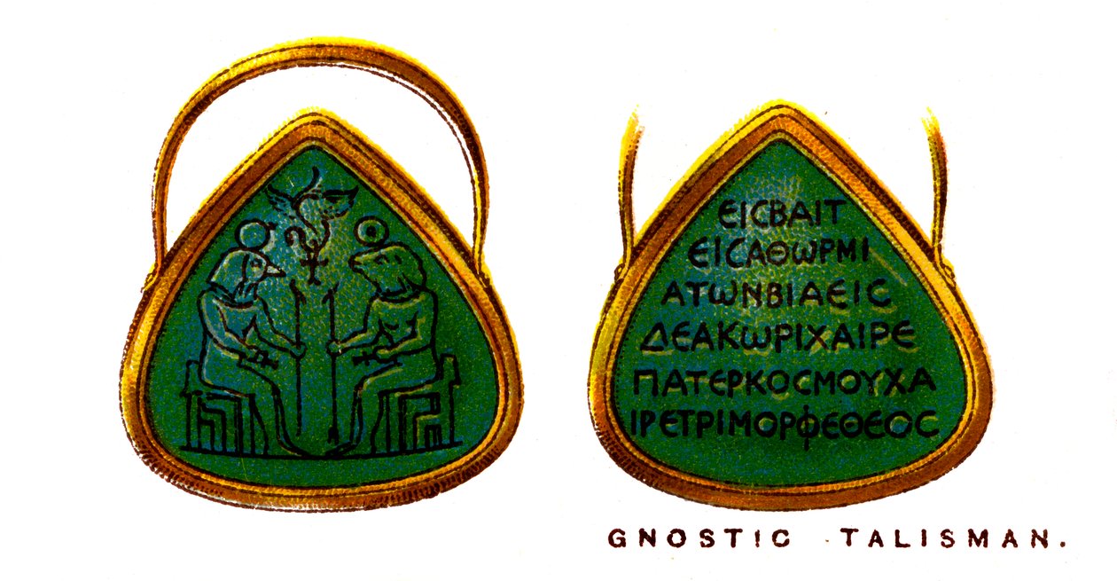 Gnosztikus talizmán, 1923 alkotó: Unbekannt