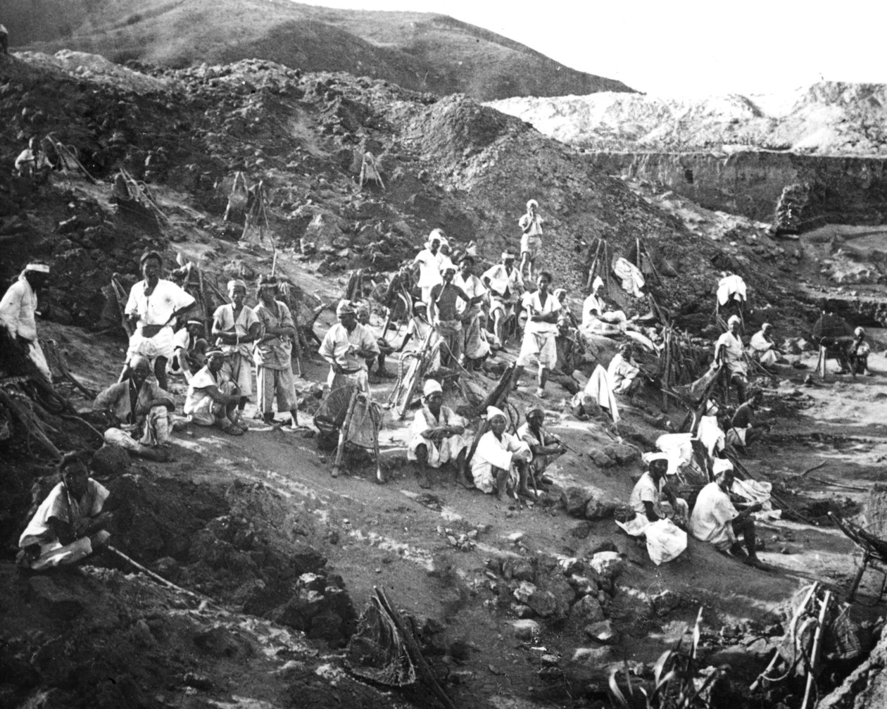 Aranybánya, Korea, C1900 alkotó: Unbekannt