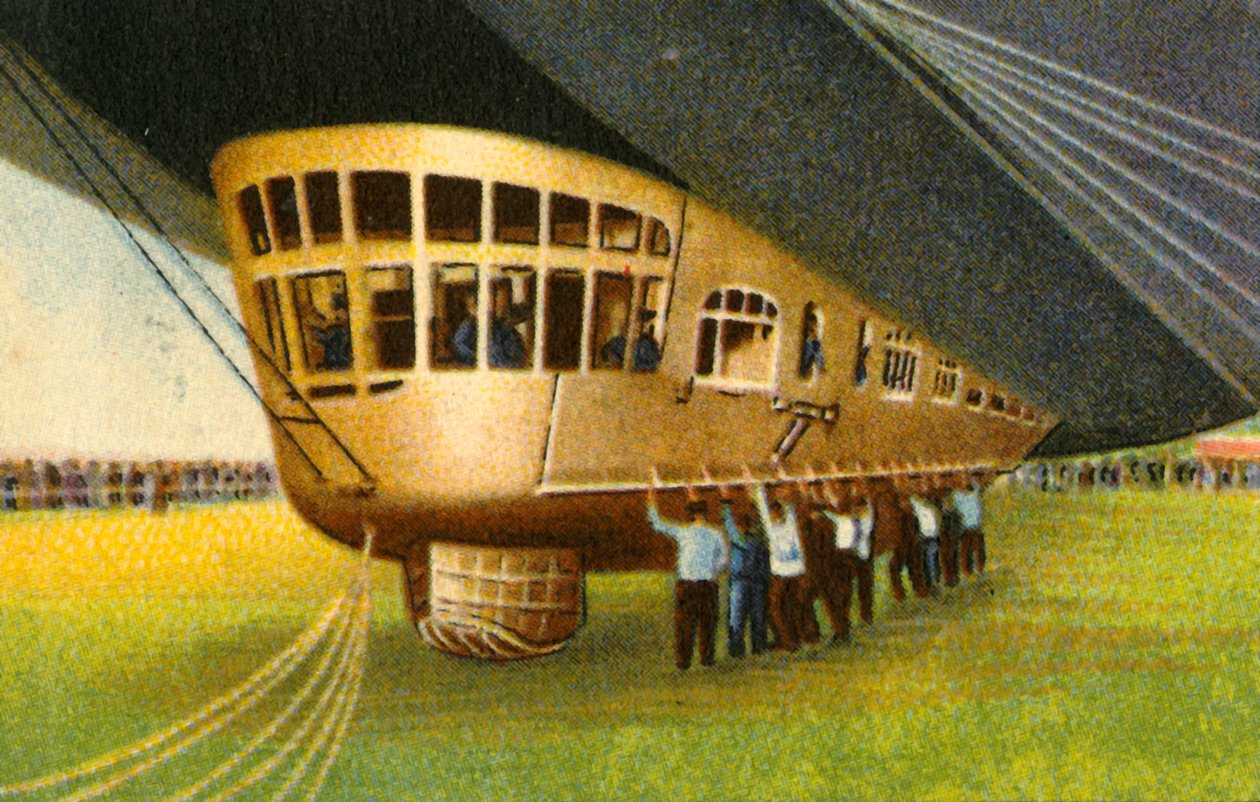 Zeppelin gondola, 1932. alkotó: Unbekannt