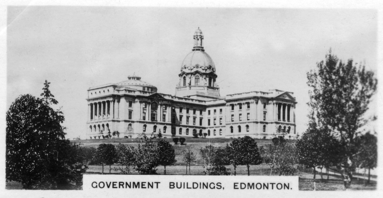 Kormányzati épületek, Edmonton, Alberta, Kanada, 1920-as évek alkotó: Unbekannt