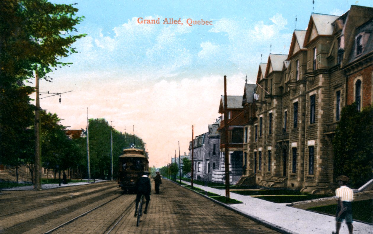 Grand Allee, Quebec, XX. század alkotó: Unbekannt