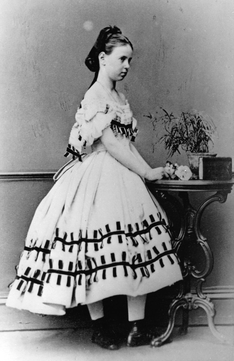 Mária Alekszandrovna orosz nagyhercegnő, 1861-c1864 alkotó: Unbekannt