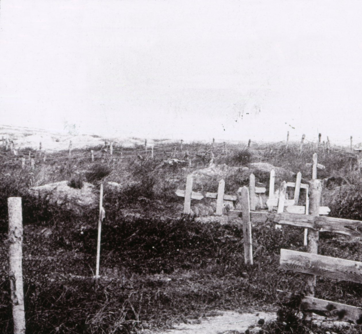 Graves, Massiges, Észak-Franciaország, c1914-c1918. alkotó: Unbekannt