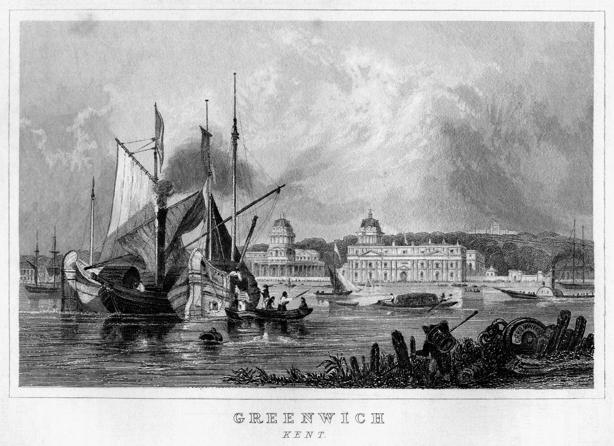 Greenwich, London, 19. század alkotó: Unbekannt