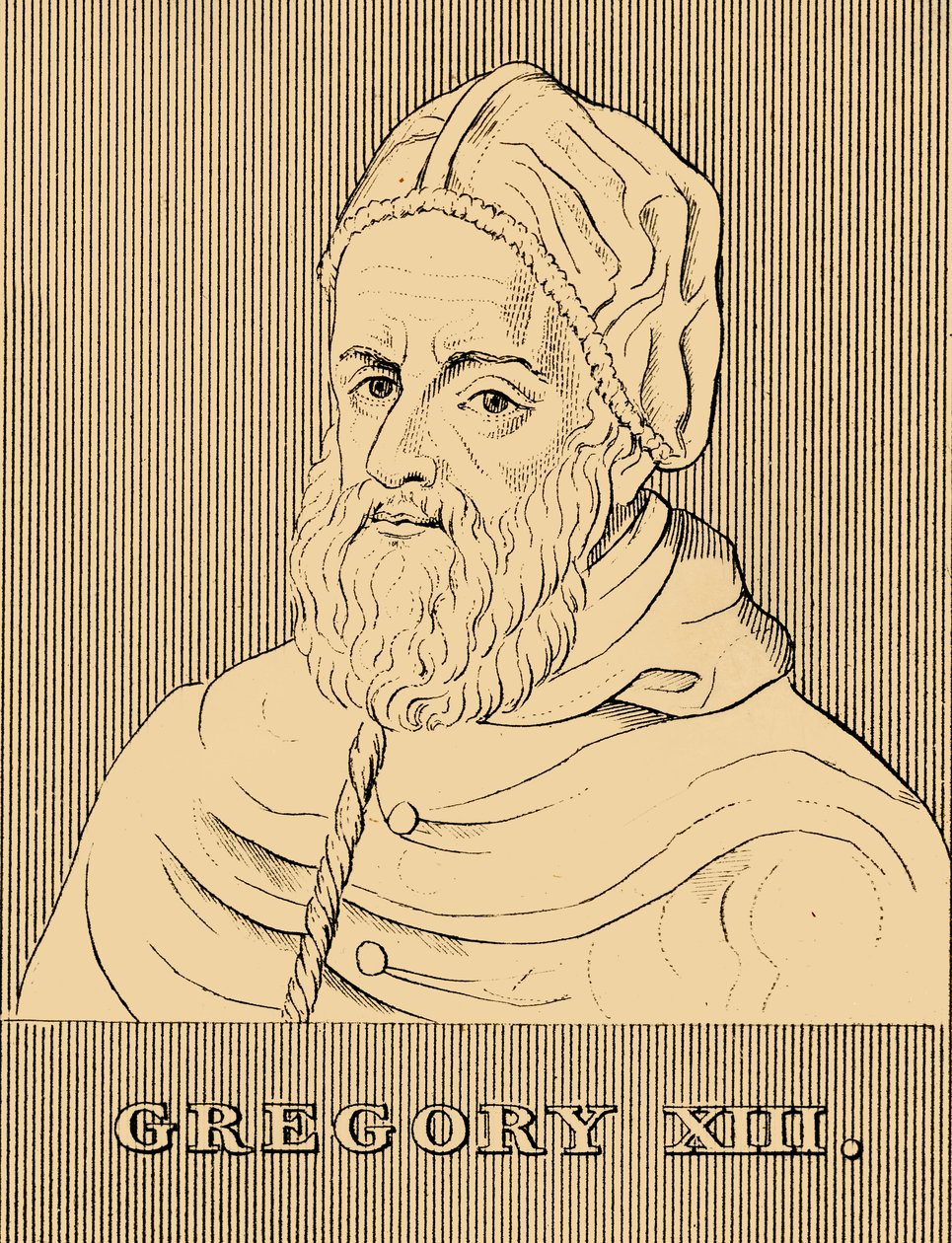 XIII Gergely, 1502-1585, 1830. alkotó: Unbekannt