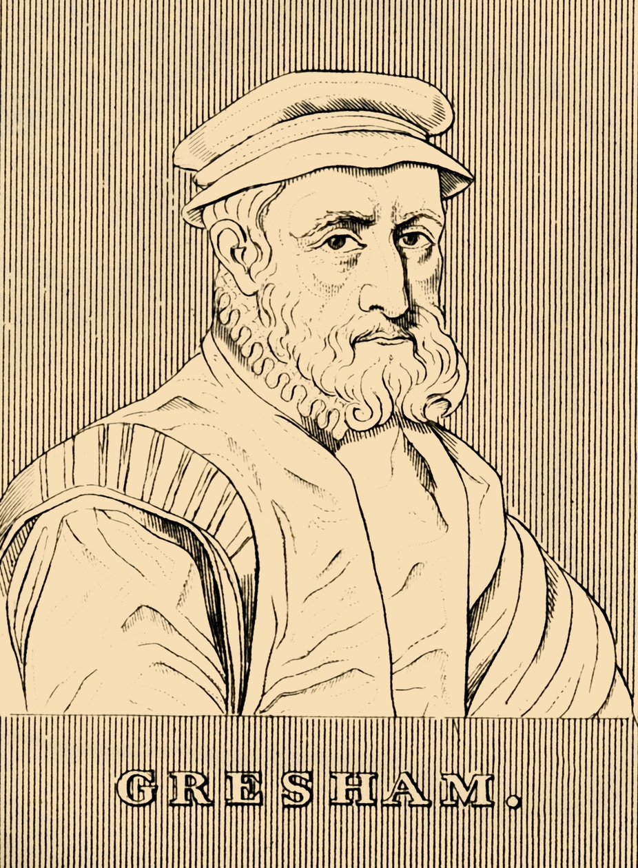 Gresham, 1519-1579, 1830. alkotó: Unbekannt