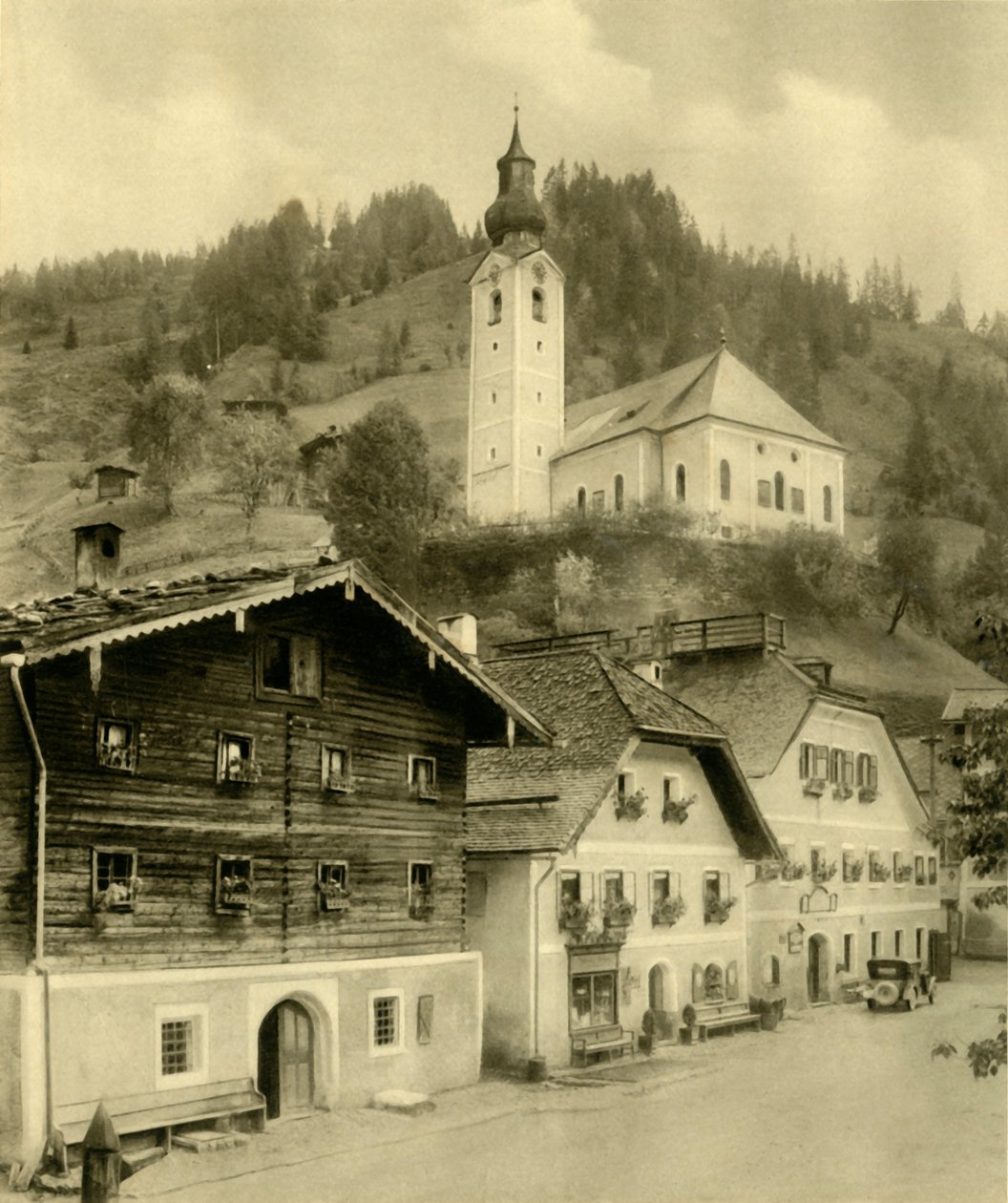 Grossarl, St Johann im Pongau, Ausztria, 1935. alkotó: Unbekannt