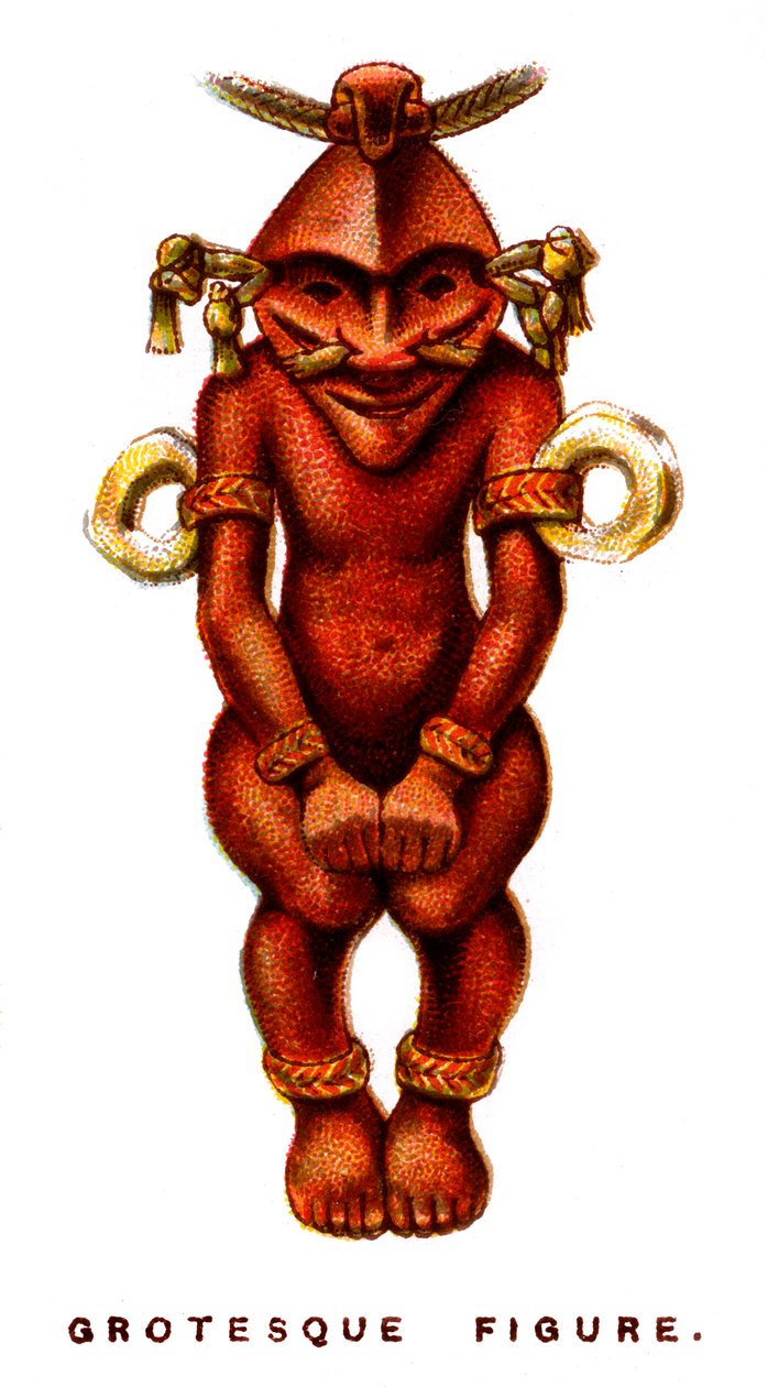 Groteszk figura, 1923 alkotó: Unbekannt