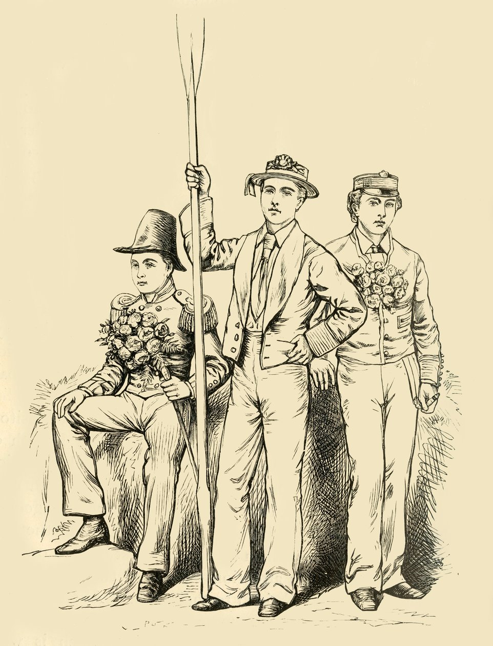Csoport 1911. június negyedikén. alkotó: Unbekannt