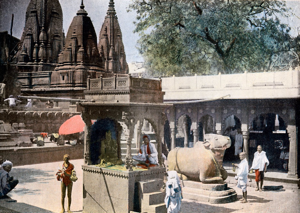 Gyan Bapi Tudáskút, Varanasi, India, 1890 alkotó: Unbekannt