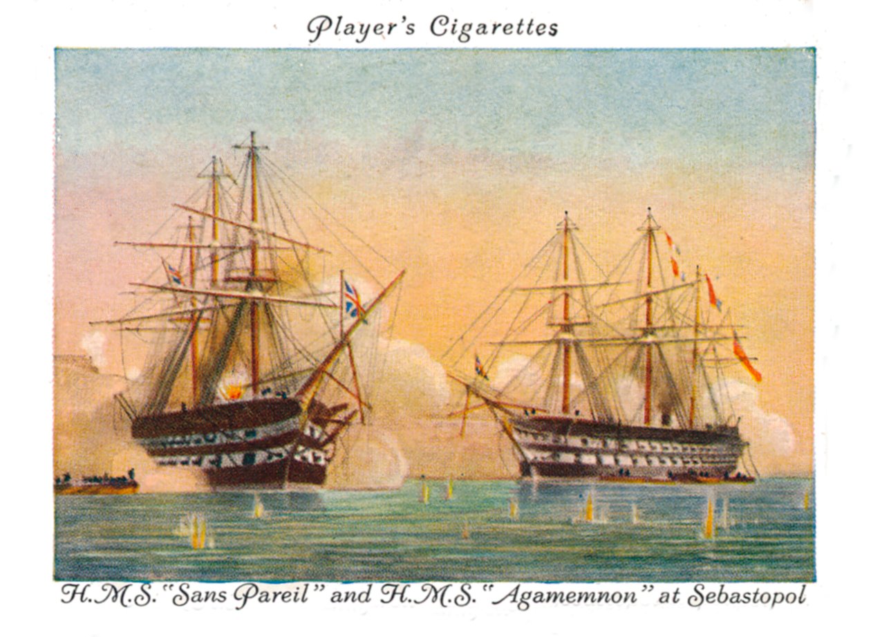 H.M.S.Sans Parieland H.M.S.Agamemnon Sebastopolban, 1936. alkotó: Unbekannt